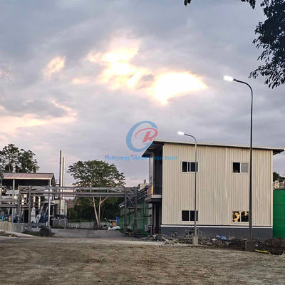 অফিস স্টিল স্ট্রাকচার বিল্ডিং নির্মাণ তাপ নিরোধক sheathing বিকল্প সঙ্গে