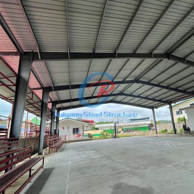 প্রিফ্যাব স্টিল স্ট্রাকচার বাস্কেটবল কোর্ট, ব্যাডমিন্টন কোর্ট স্টিল স্ট্রাকচার বিল্ডিং