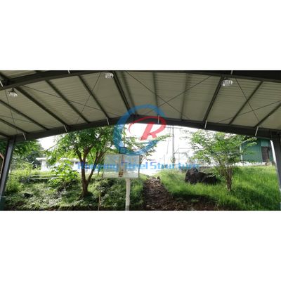 কম রক্ষণাবেক্ষণ শক্তিশালী ইস্পাত বাস্কেটবল কোর্ট প্রিফ্যাব্রিকেটেড ইস্পাত কাঠামো স্টেডিয়াম