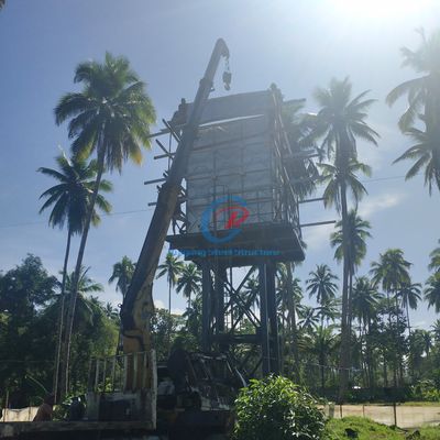 সম্প্রদায় / ব্যবসায়ের জন্য কাস্টম গ্যালভানাইজড স্টিল ওয়াটার স্টোরেজ ট্যাঙ্ক