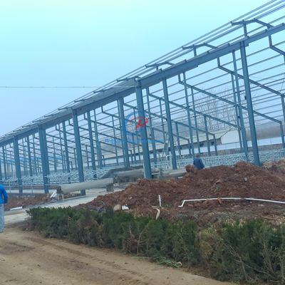 কাস্টম স্টিল স্ট্রাকচারাল ফ্যাব্রিকেশন, প্রিফ্যাব্রিকেটেড মেটাল বিল্ডিং নির্মাণ