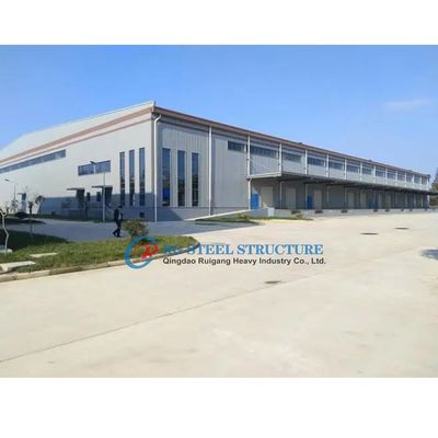 Q355 S355B ইস্পাত কাঠামো কারখানা, প্রিফ্যাব্রিকেটেড ইন্ডাস্ট্রিয়াল ইস্পাত নির্মাণ ভবন