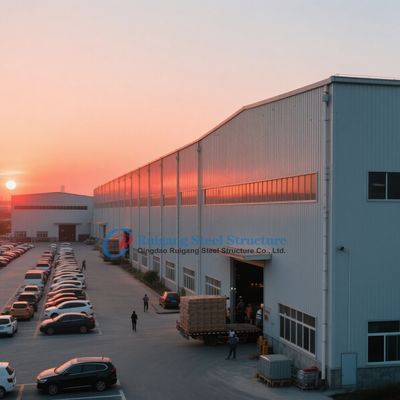 Customized High Quality Prefabricated Steel Structure Building With Sandwich Panel