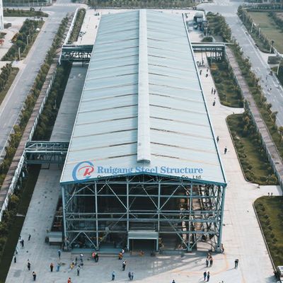 কাস্টম স্টিল স্ট্রাকচার গুদামঘর ব্রিজ ক্রেন অ্যাক্সেস সহ