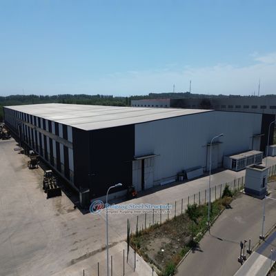 অগ্নি প্রতিরোধী উপকরণ সঙ্গে কাস্টম ইস্পাত কাঠামো গুদাম