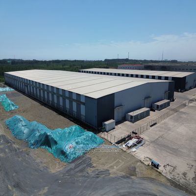 কাস্টম স্টিল স্ট্রাকচার গুদামঘর কংক্রিট ফাউন্ডেশন সহ