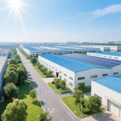 অফিস স্পেস সহ কাস্টম স্টিল স্ট্রাকচার গুদাম