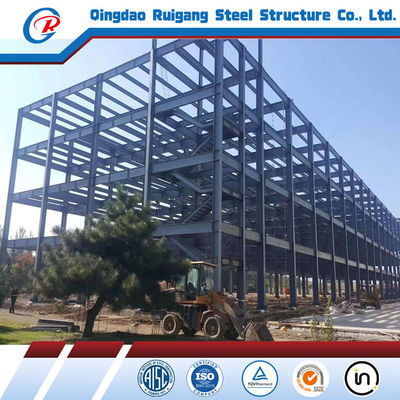 ইস্পাত ফ্রেম কাঠামো প্রিফ্যাব্রিকেটেড মাল্টি-ফ্লোর ইন্ডাস্ট্রিয়াল ইস্পাত বিল্ডিং