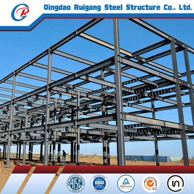 বহু তলা বাড়ি কঠিন দ্রুত ইনস্টলেশন ইস্পাত কাঠামো বিল্ডিং বিচ্ছিন্ন ভিলা বাড়ি