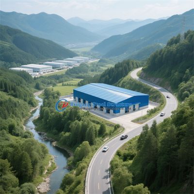 বড় প্রিফ্যাব বিল্ডিং গুদামের জন্য প্রিফ্যাব স্টিল স্ট্রাকচারাল বিল্ডিং