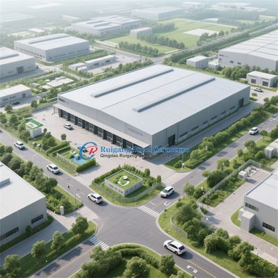 প্রিফেব্রিকেটেড স্টিল ফ্রেম স্ট্রাকচার প্রিফ্যাব স্টোরেজ গ্যারেজ মেটাল বিল্ডিং